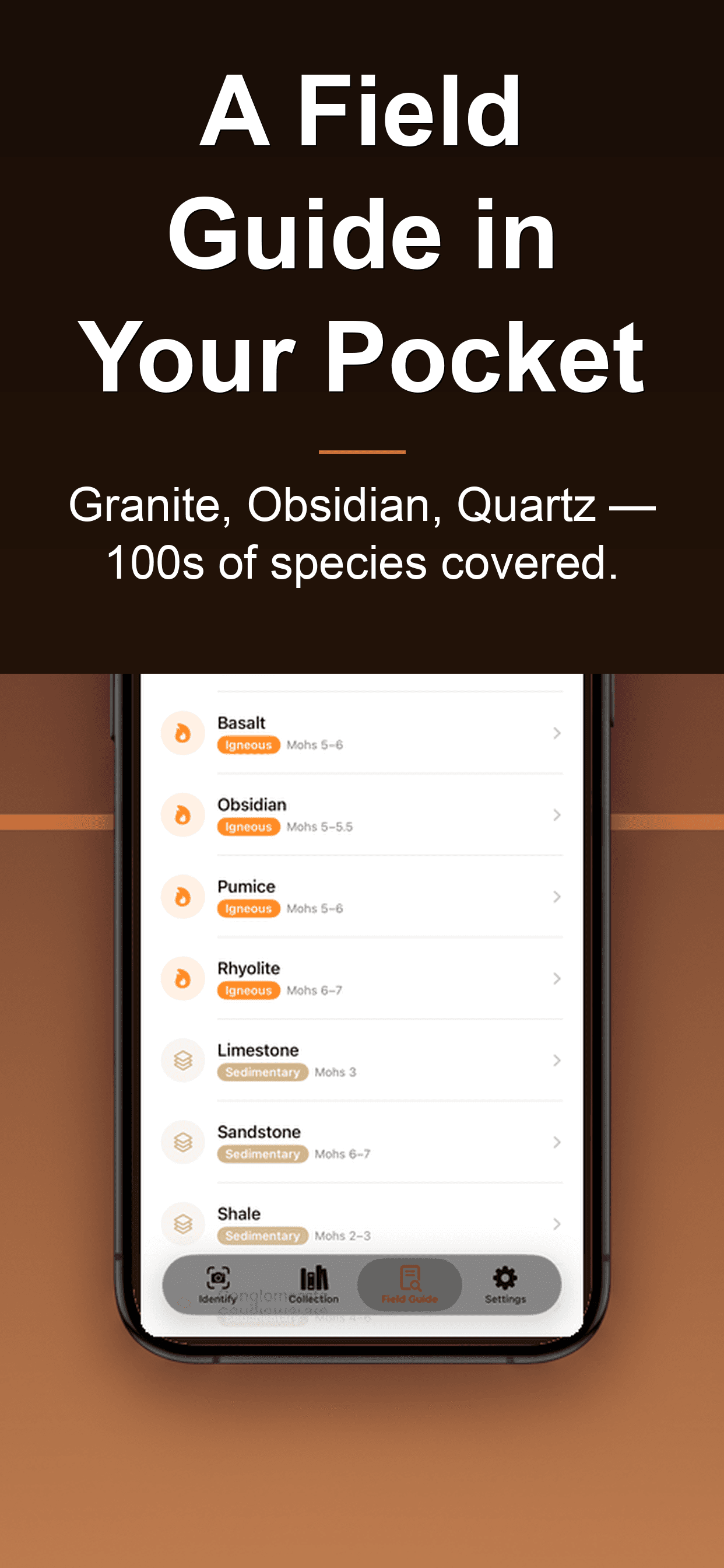Petralog app store screenshot