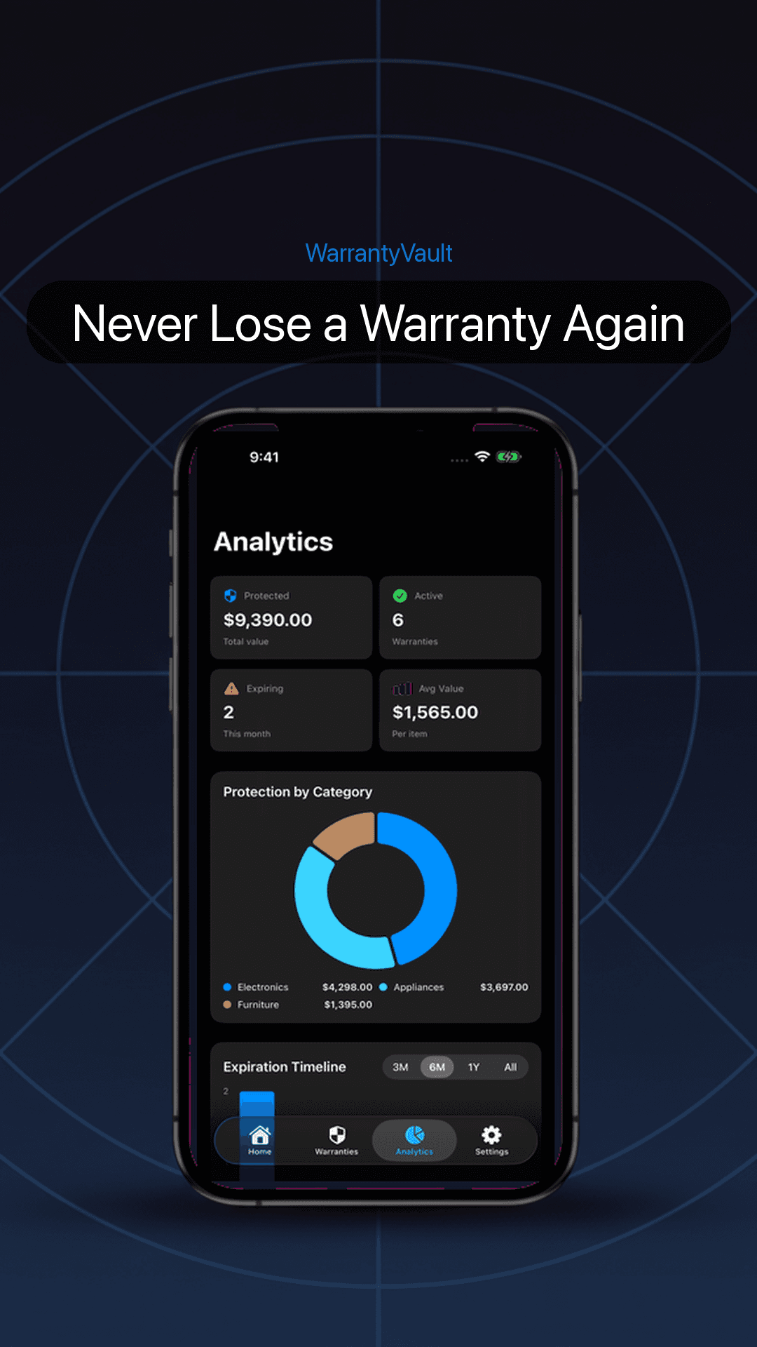 WarrantyVault Vertical · 4:5